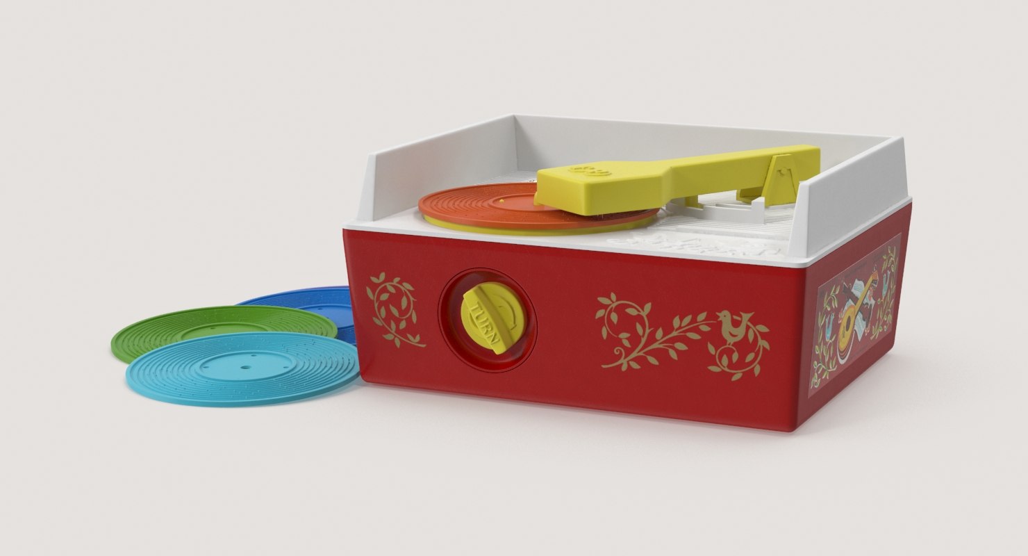 fisher price record player retro