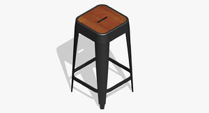 Kitchen Stool Metal