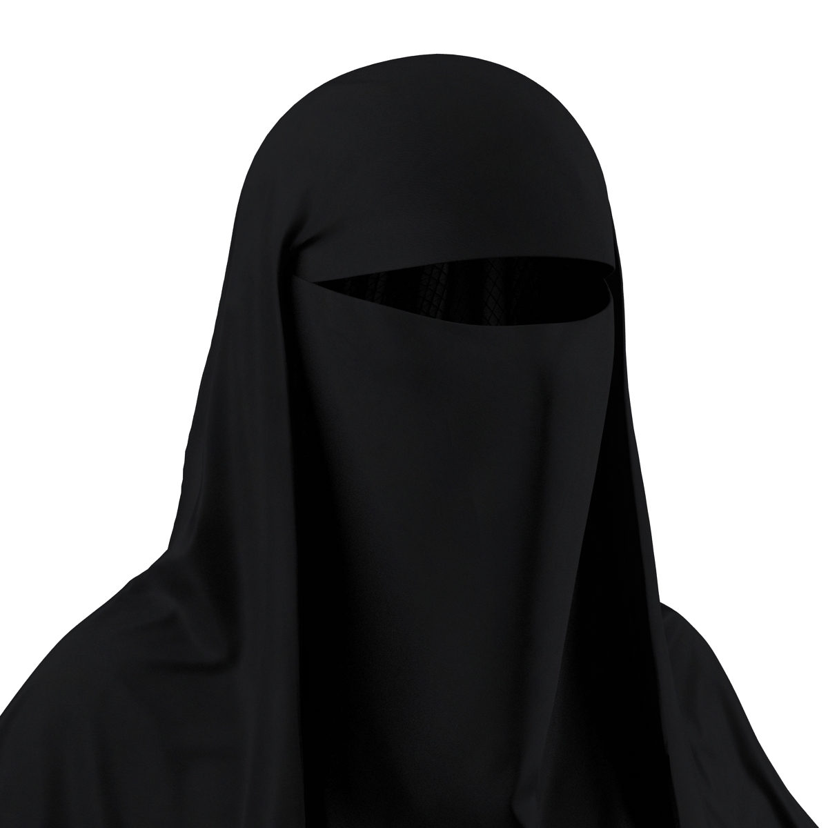 muslim islamic women burqa 3d 3ds