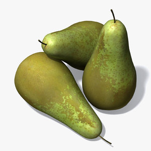 3d conference pear model