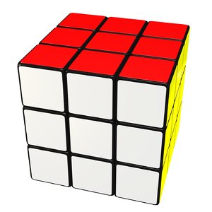 rubik s cube 3d model