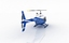 helicopter bell 206 3d 3ds
