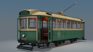 3d class tram 466 x-1