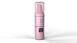 cosmetics cream bottle 3d max