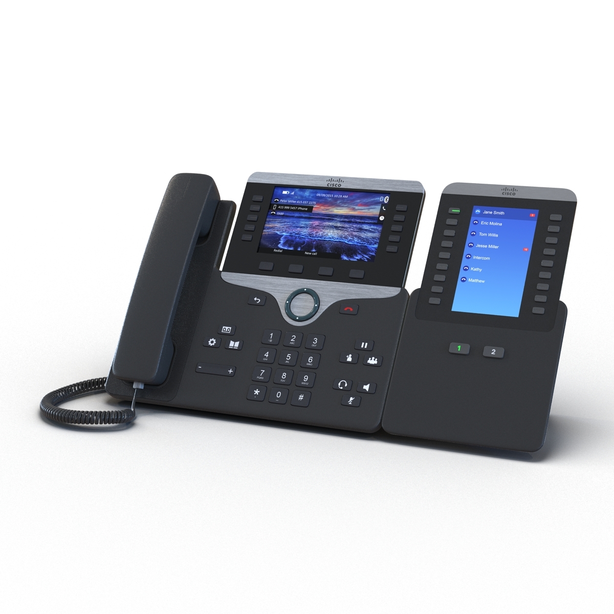8861 Module cisco ip phone 8861 3d model