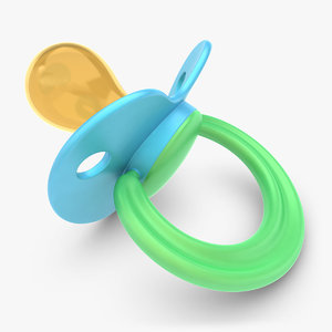 3d max realistic pacifier 03