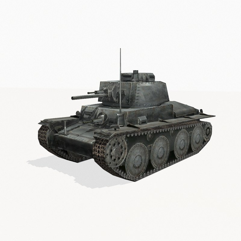Maquette 3D Imprimée Stridsvagn M41 Suédois WWII - Échelles 1/48 à 1/100, Pour Wargame Ou Collection