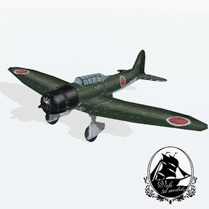 aichi bomber 3d model
