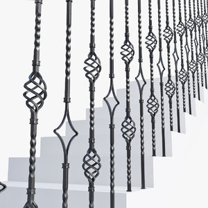 3d max forged balusters