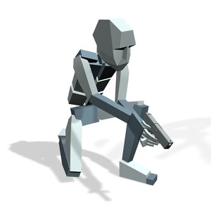 Pistol Crouch idle