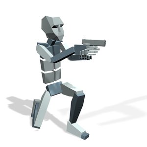 Pistols shot
