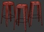 3d model of tolix stool