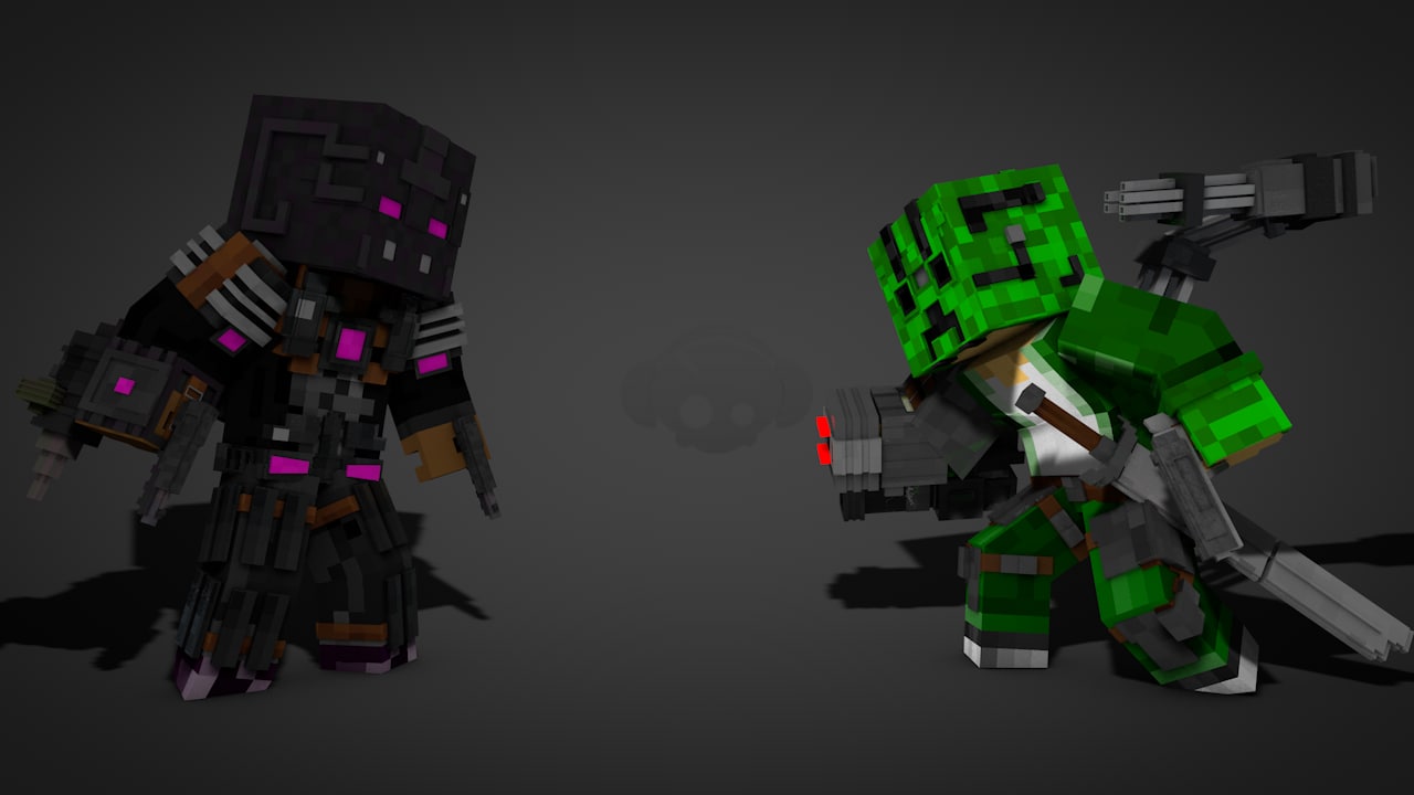 creeper man 3d model