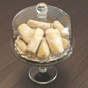 jar cookies 3d model