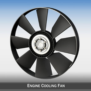 engine cooling fan 3ds