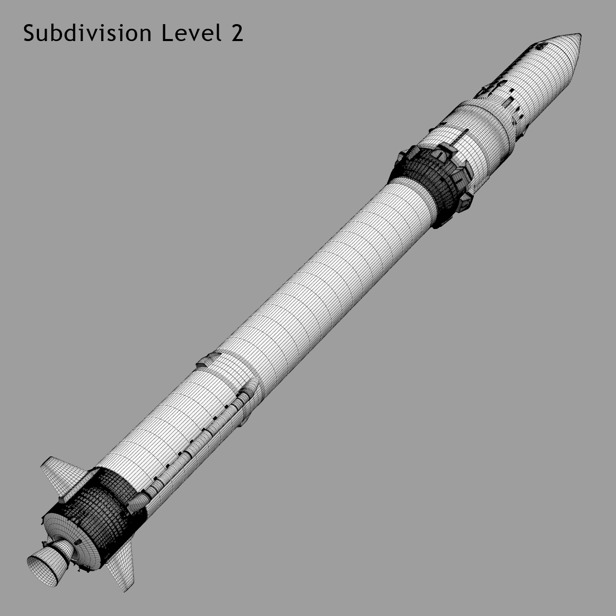 3d model angara angara-1 2pp 2