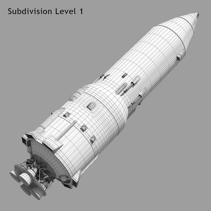 3d model angara angara-1 2pp 2