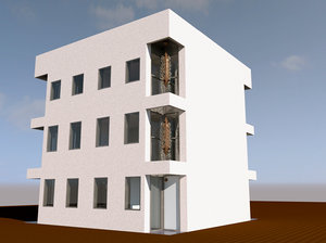 3d model of revit house roof design home