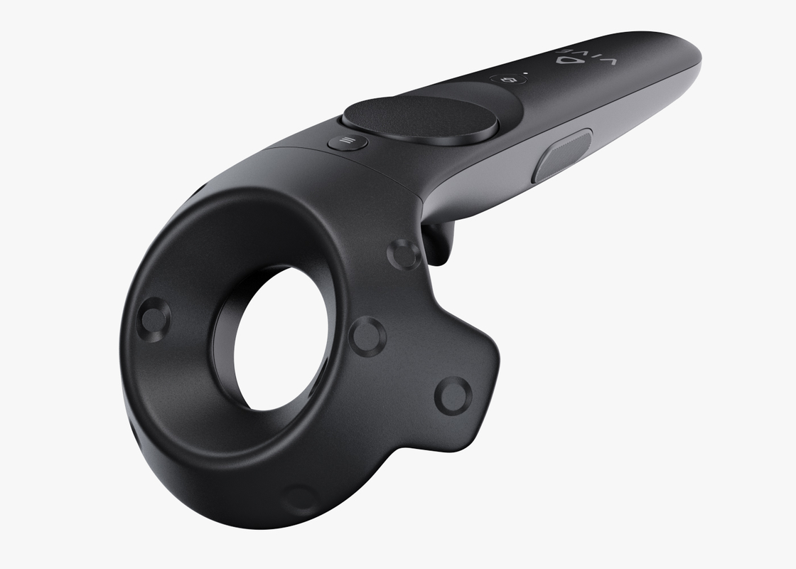 htc vive handheld controller 3d model