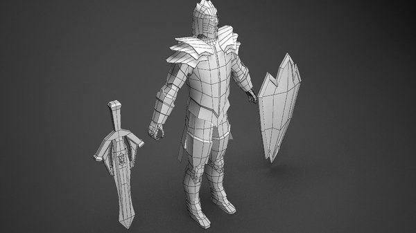 3d Model Of Dragon Knight