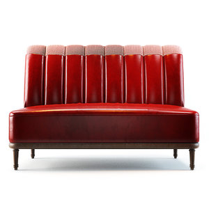3d model holborn dining lounge sofa