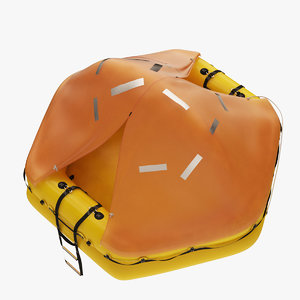 3d raft liferaft