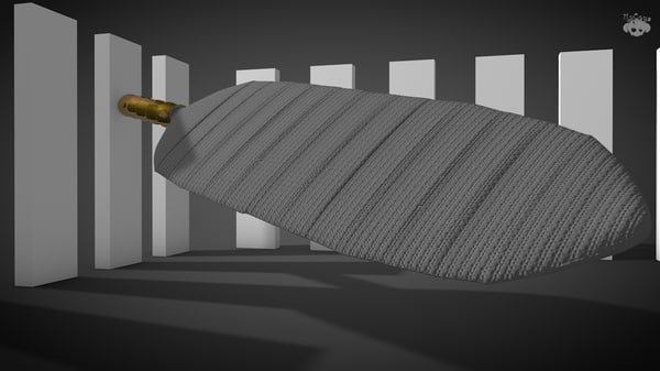 3d Samehada Sword Model