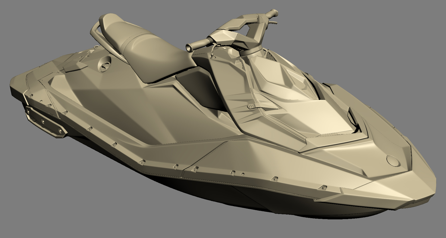 3d model seadoo spark