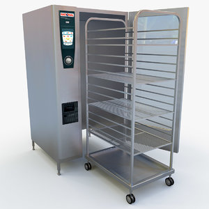 3d model combi oven rational
