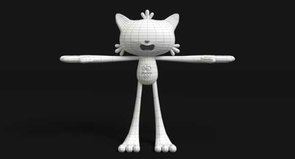 3d 2016 olympic mascots model