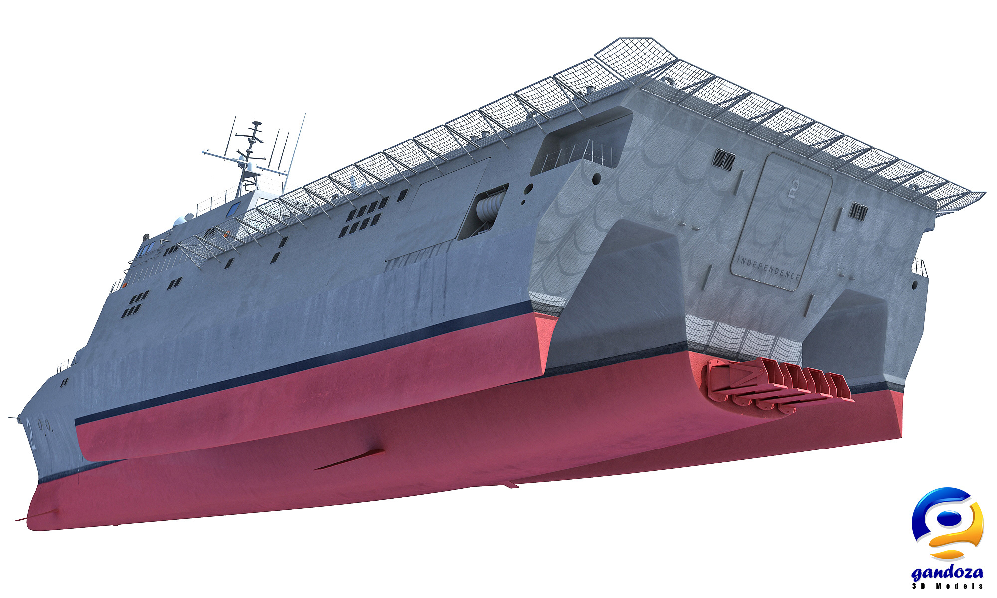 uss independence lcs-2 lcs 3d model