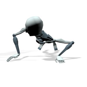 Exercise gym push up elevated shoulder
