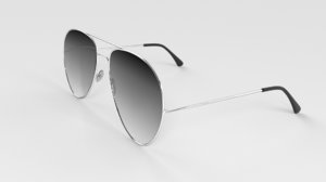 3d 3ds aviator sunglasses glasses