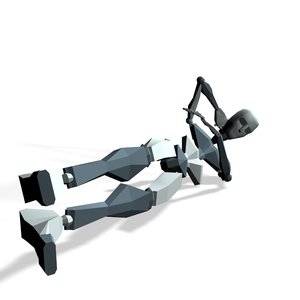 Exercise gym side sit up