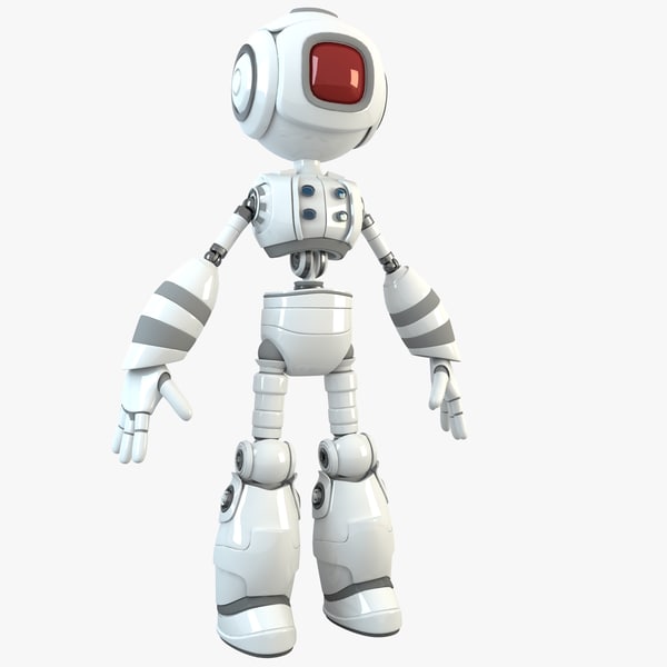 Robot Character Humanoid 3d Max