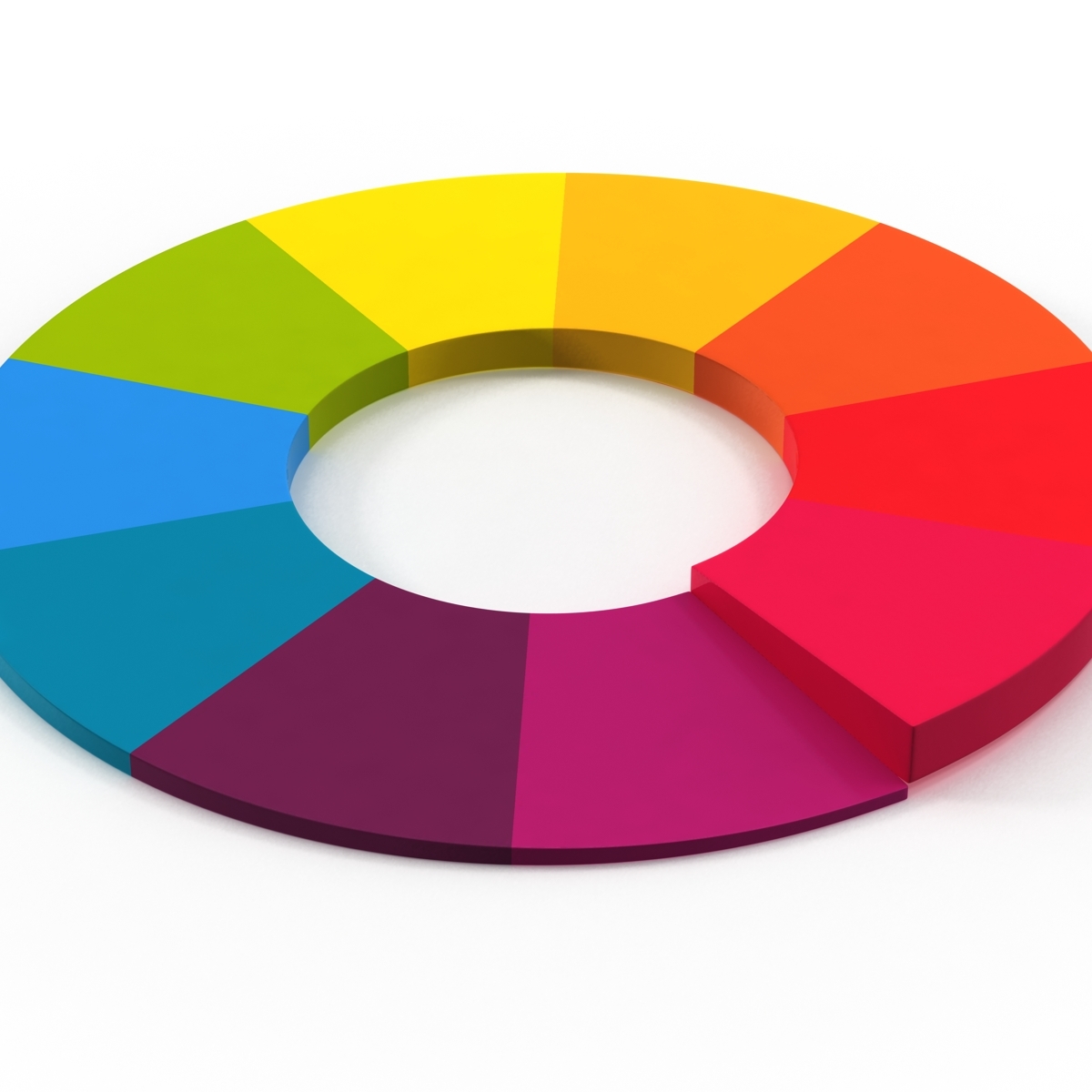 3d color wheel