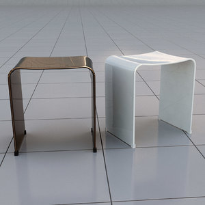 3d model stool