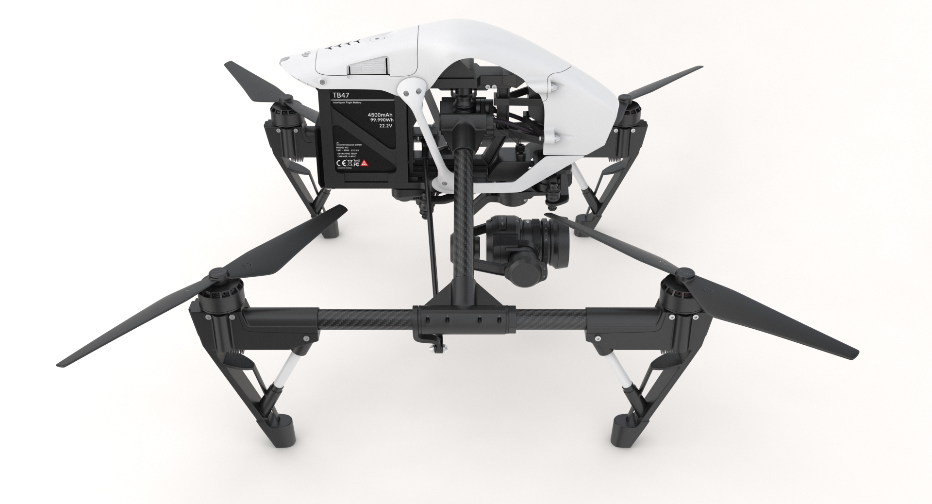 dji inspire 1 pro3d模型