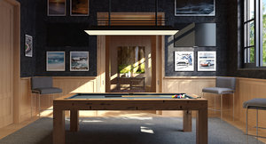 interior scene billiard room 3d 3ds