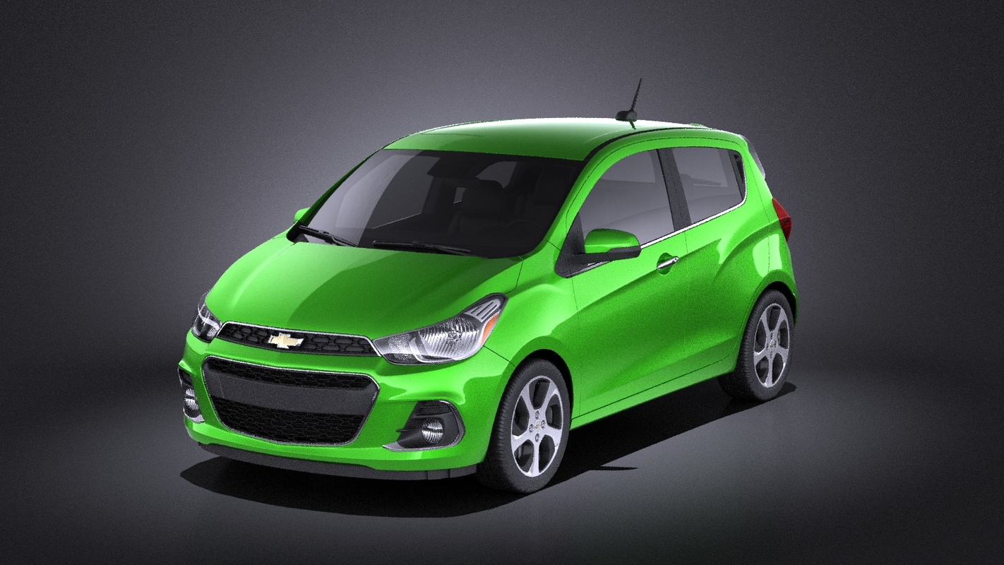 3d model 2016 chevrolet spark