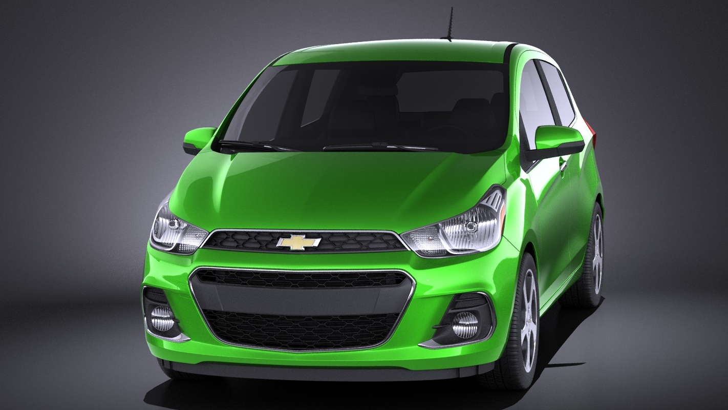 3d model 2016 chevrolet spark