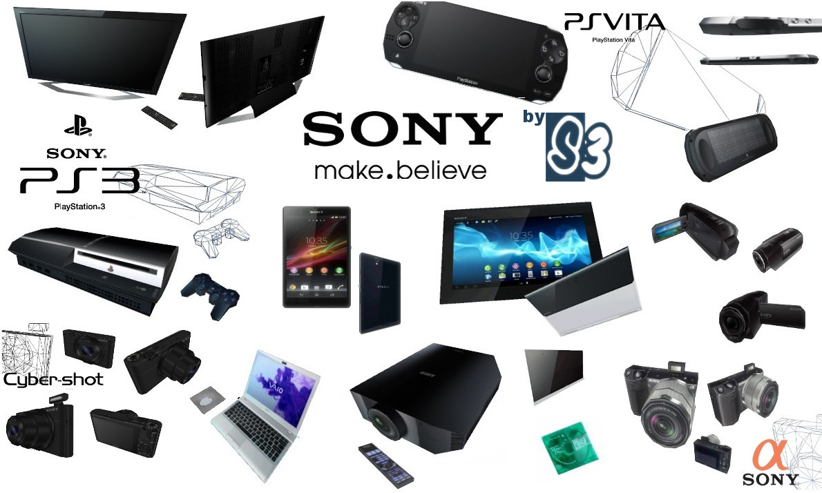 3d models sony playstation