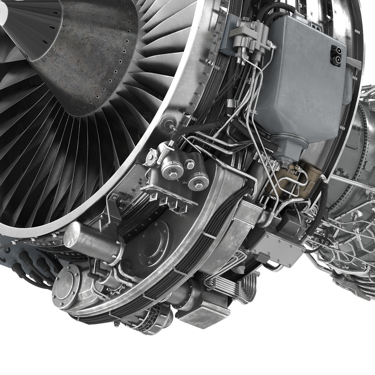 F119涡轮风扇发动机图片