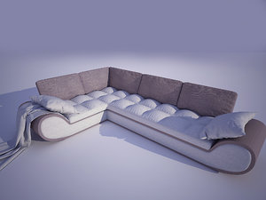 sofa 3d 3ds