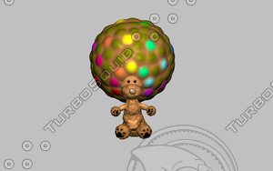 3d dog model