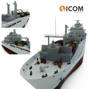 3d joint support vessel ship