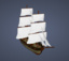 3d model ship brigs pirate
