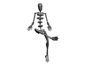 Chair - Sitting Cross Right Leg