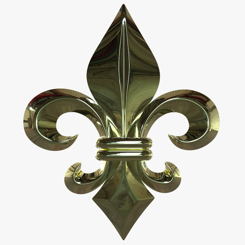 fleur lis obj