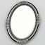 carved oval mirror frame 3d max